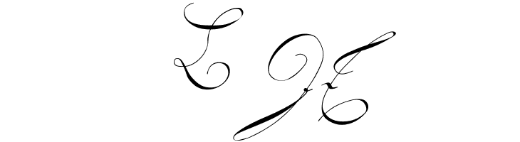 18th Century Initials  Free Fonts Download