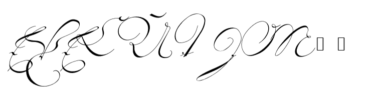 18th Century Initials  Free Fonts Download