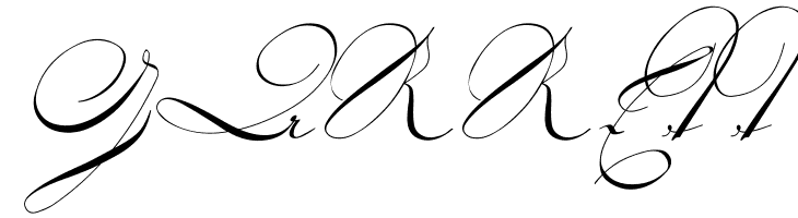 18th Century Initials  Free Fonts Download