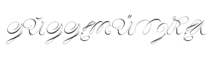 18th Century Initials  Free Fonts Download