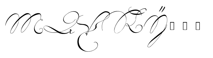 18th Century Initials  Free Fonts Download