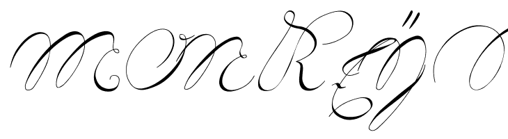 18th Century Initials  Free Fonts Download