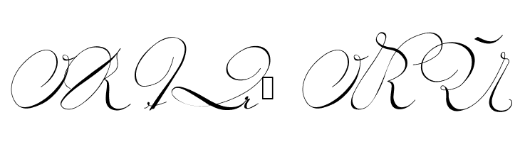 18th Century Initials  Free Fonts Download