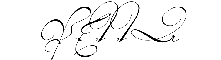 18th Century Initials  Free Fonts Download