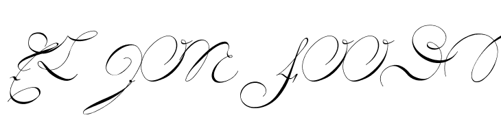 18th Century Initials  Free Fonts Download