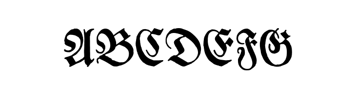 Chursaechsische Fraktur  UNZ1  Free Fonts Download