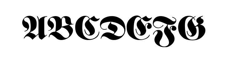 Fette UNZ Fraktur  Free Fonts Download