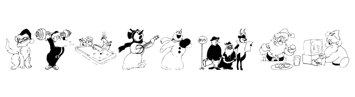 XmasOne  Free Fonts Download