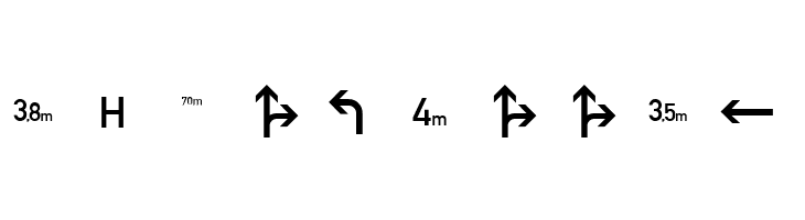 Zeichen Zweihundert  Free Fonts Download