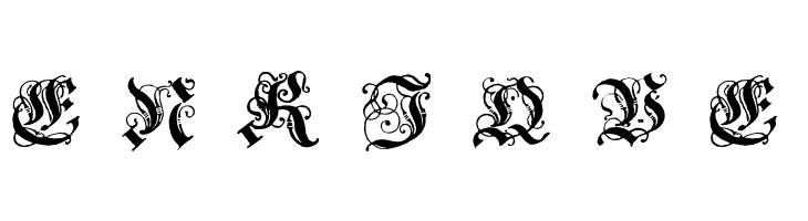 Coelnische Current Fraktur OsF UNZ1 Italic  Free Fonts Download