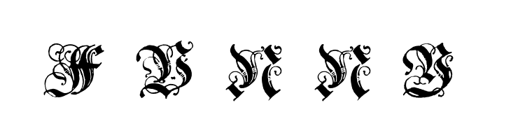 Coelnische Current Fraktur OsF UNZ1 Italic  Free Fonts Download