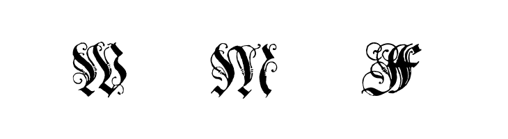 Coelnische Current Fraktur OsF UNZ1 Italic  Free Fonts Download