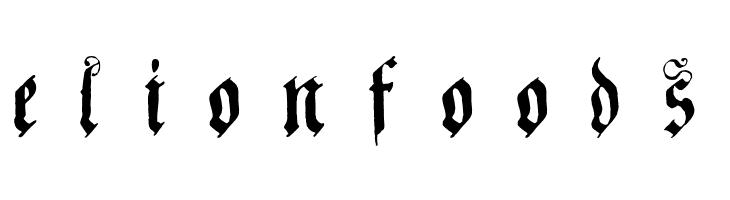 Coelnische Current Fraktur OsF UNZ1 Italic  Free Fonts Download