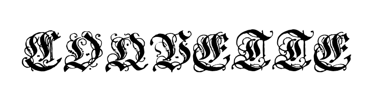 Coelnische Current Fraktur OsF UNZ1  Free Fonts Download