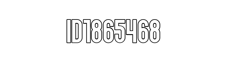 Elbaris Outline Regular  Free Fonts Download
