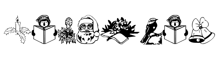 Noel Dingbats  Free Fonts Download