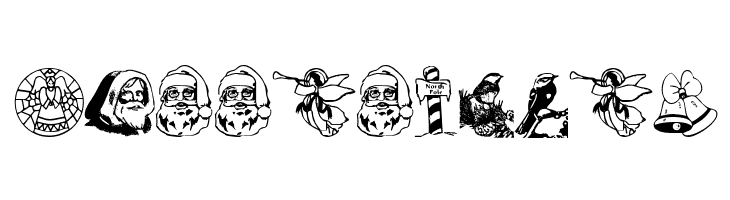 Noel Dingbats  Free Fonts Download