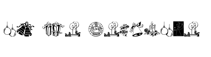 Noel Dingbats  Free Fonts Download