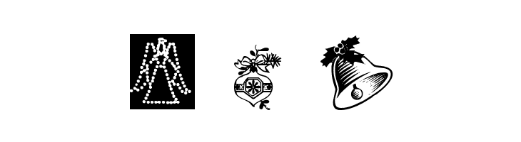 Noel Dingbats  Free Fonts Download