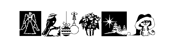 Noel Dingbats  Free Fonts Download