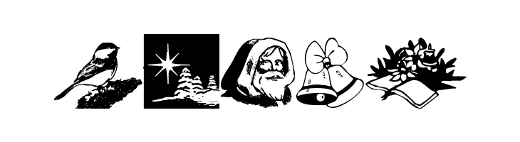 Noel Dingbats  Free Fonts Download