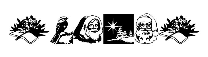 Noel Dingbats  Free Fonts Download