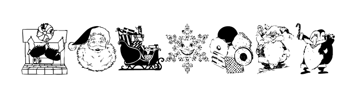 KR Christmas 2001  Free Fonts Download