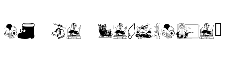 KR Christmas 2001  Free Fonts Download