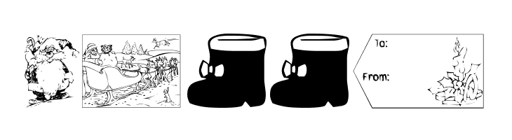 KR Christmas 2001  Free Fonts Download