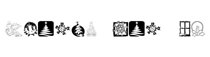 KR Christmas 2001  Free Fonts Download