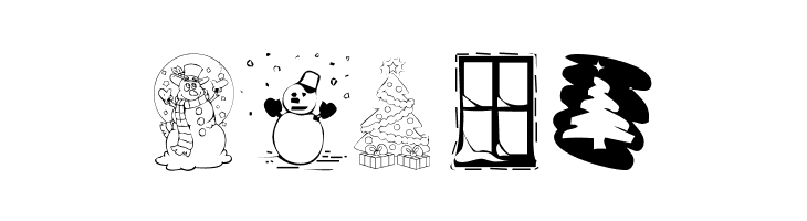 KR Christmas 2001  Free Fonts Download