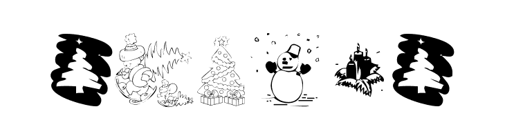 KR Christmas 2001  Free Fonts Download