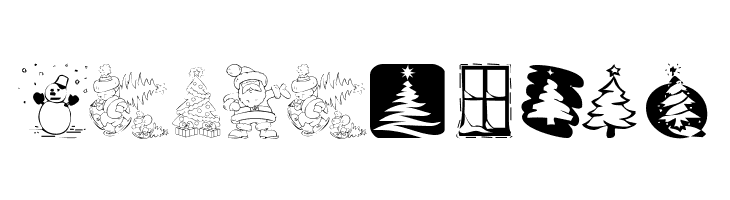 KR Christmas 2001  Free Fonts Download