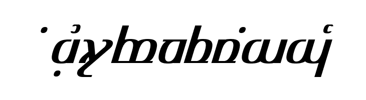 TengwarOptimeDiagon  Free Fonts Download