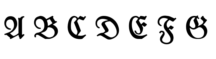 Leipzig Fraktur Normal  Free Fonts Download
