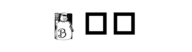 pf_snowman1  Free Fonts Download