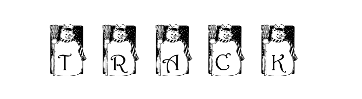 pf_snowman1  Free Fonts Download