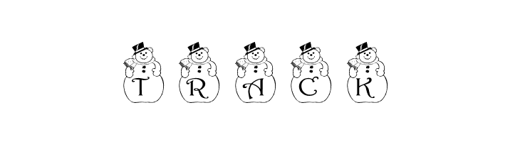 pf_snowman2  Free Fonts Download
