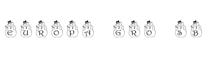 pf_snowman2  Free Fonts Download