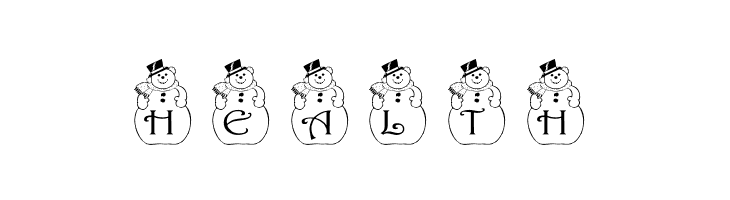 pf_snowman2  Free Fonts Download
