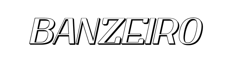 Yiggivoo Unicode 3D Italic  Free Fonts Download