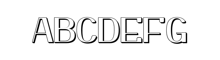 Yiggivoo Unicode 3D  Free Fonts Download