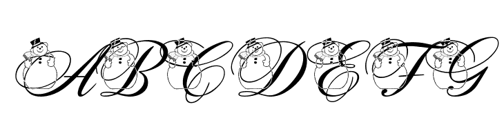 pf_snowman citadel  Free Fonts Download