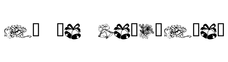 KR Christmas Bells  Free Fonts Download