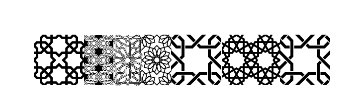 KufiPattern  Free Fonts Download