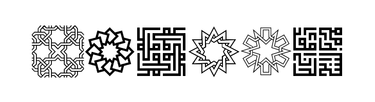 KufiPattern  Free Fonts Download