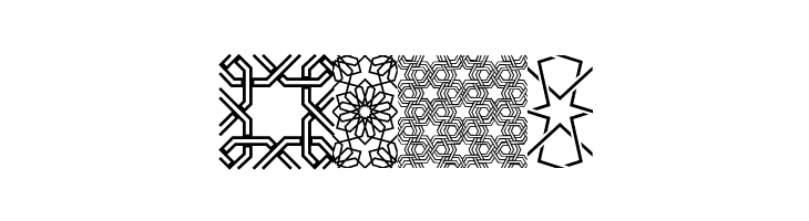 KufiPattern  Free Fonts Download