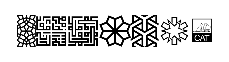 KufiPattern  Free Fonts Download