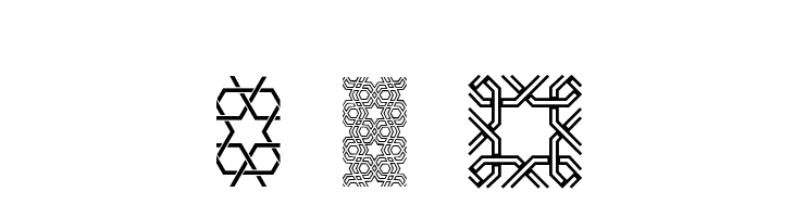 KufiPattern  Free Fonts Download
