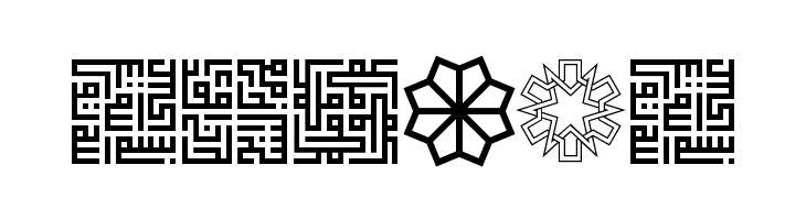 KufiPattern  Free Fonts Download